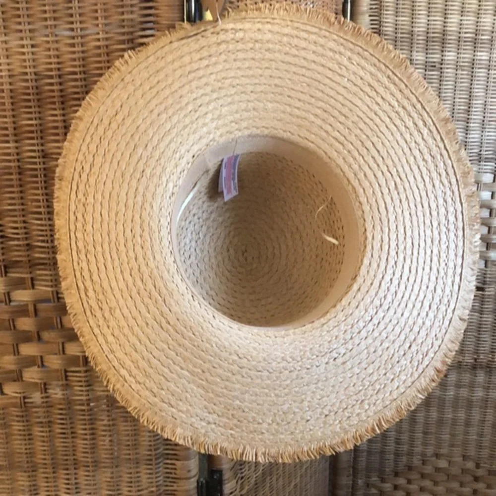 New Straw Floppy Fun Summer Hat. Final price.